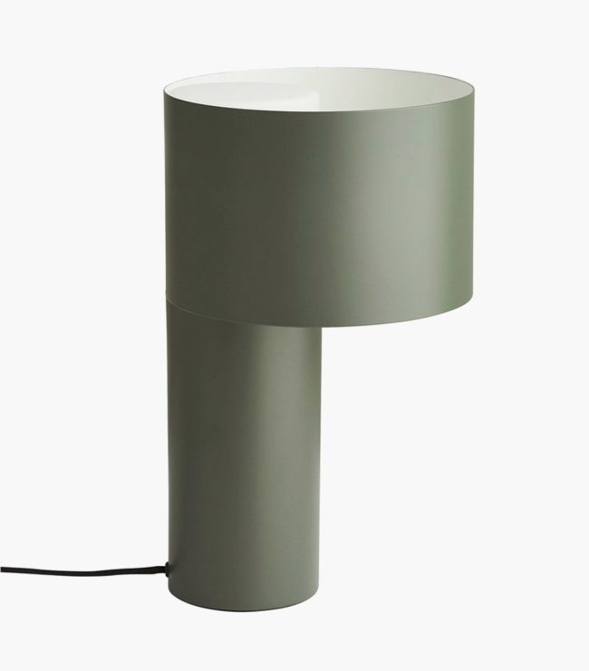 Tangent Table Lamp - Forest Green