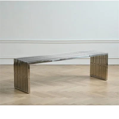 Stripe Steel Bench